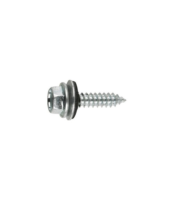 TORNILLO AUTORROSCANTE AUE CAB HEX 6.3X32+ARAND.GOMA P16 | Herrajes HE