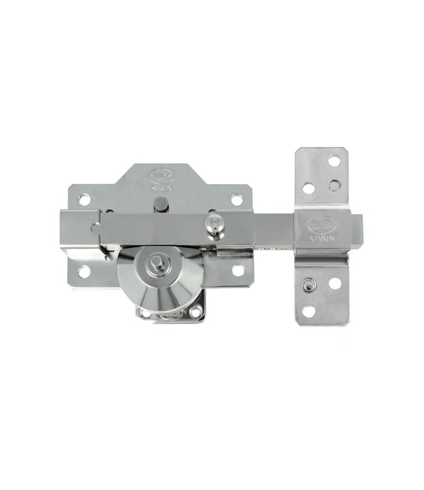 CERROJO AMIG ALTA SEG.3PLUS 90X154 BOMB.70mm CROMADO