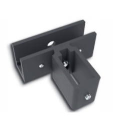 SOPORTE REF.CRISTAL 40X20 SICILIA ANOD.INOX