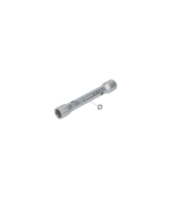 LLAVE DOS BOCAS TUBULARES FORJADA 25X28 | Herrajes HE