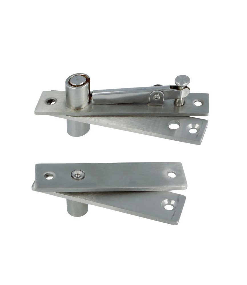 JUEGO BISAGRA PIVOT 01 ACERO INOX