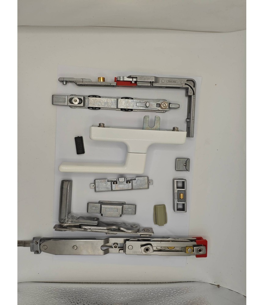 KIT OSCILO OCULTO 1 HOJA COMPAS CORTO TECNAC + CREMONA LARISA (3260 O K LB)