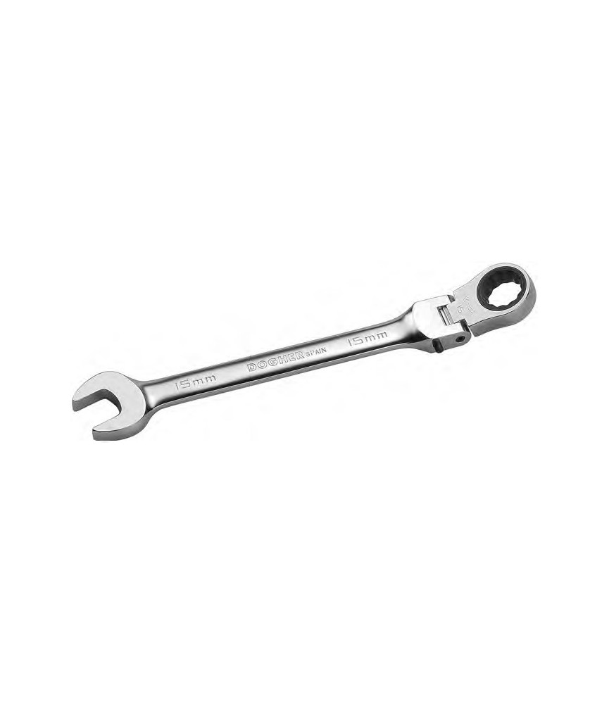 LLAVE COMBINADA CARRACA FLEXIBLE CrV 14