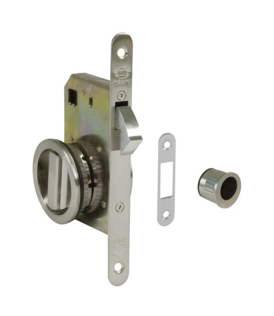 CERRADURA KIT 611-50 CROMADO MATE