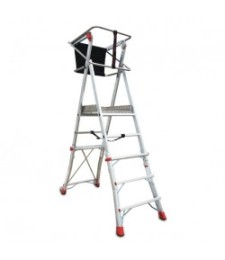 ESCALERA EXTEN.CON PLATAFORMA 3 PELDAÃOS | Herrajes HE