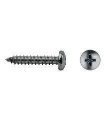 TORNILLO R/CHAPA CAB. ALOMADA DIN 7981 INOX A2 4.8X120