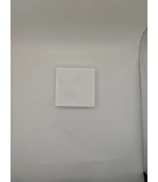 CONTERA CUADRADA 100X100 BLANCO | Herrajes HE