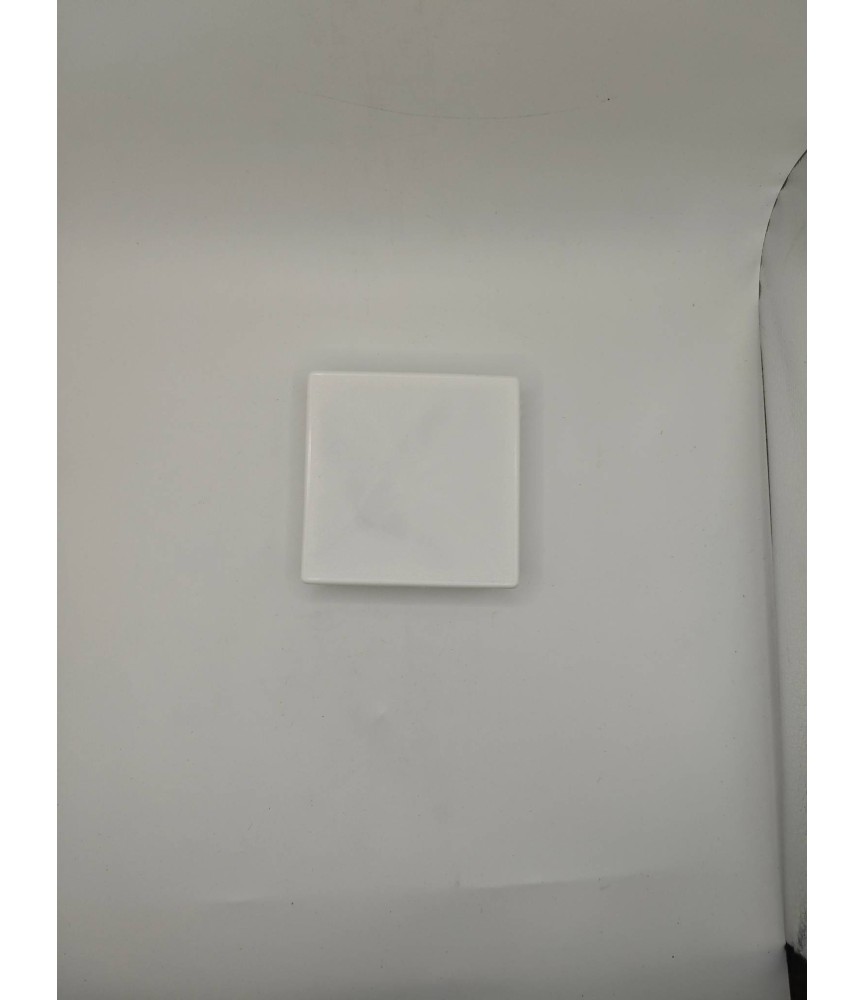 CONTERA CUADRADA 100X100 BLANCO | Herrajes HE