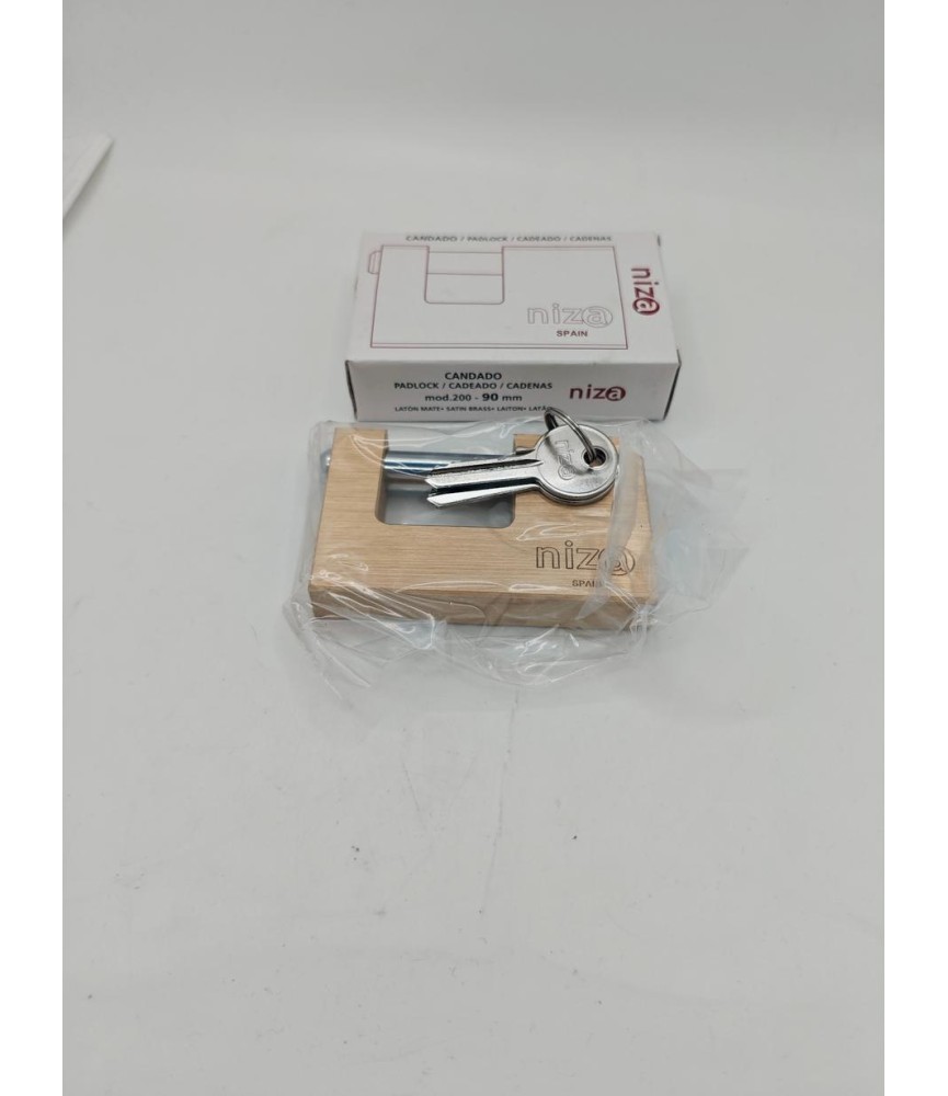 CANDADO PETACA AMIG 200-90 LATON