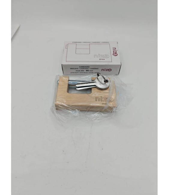 CANDADO PETACA AMIG 200-90 LATON | Herrajes HE