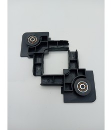 JUEGO ESCUAD.MOSQUITERA CORTE RECTO NEGRO | Herrajes HE