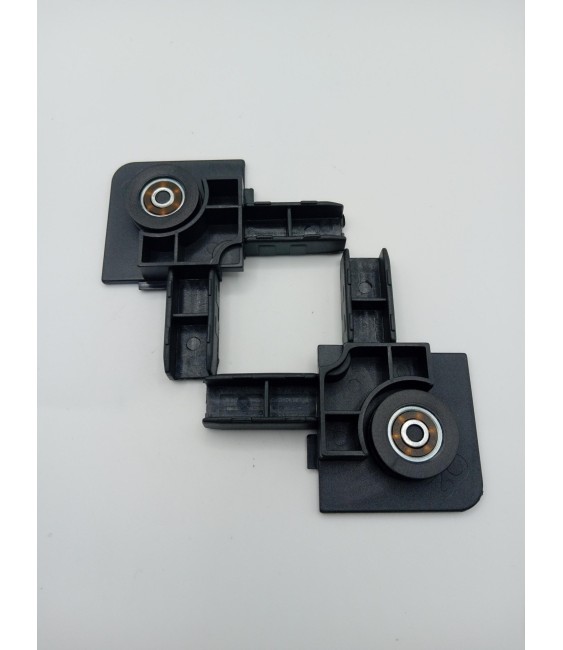 JUEGO ESCUAD.MOSQUITERA CORTE RECTO NEGRO