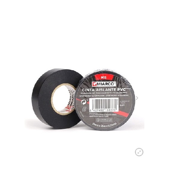 CINTA AISLANTE NEGRA GRANDE | Herrajes HE