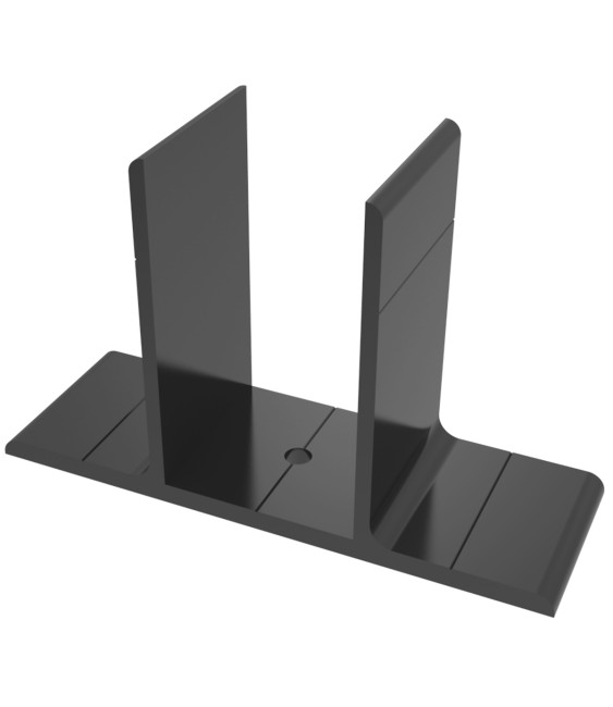 SOPORTE PARED 40MM NEGRO SOPPA4-3