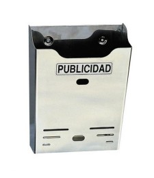 BANDEJA PUBLICIDAD PORTAL VERTICAL INOXIDABLE | Herrajes HE