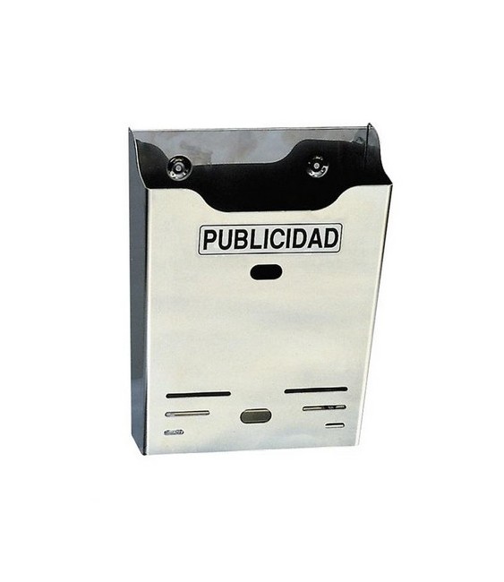 BANDEJA PUBLICIDAD PORTAL VERTICAL INOXIDABLE