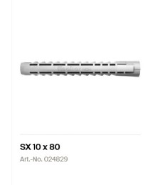 TACO FISCHER SX 10X80 L | Herrajes HE