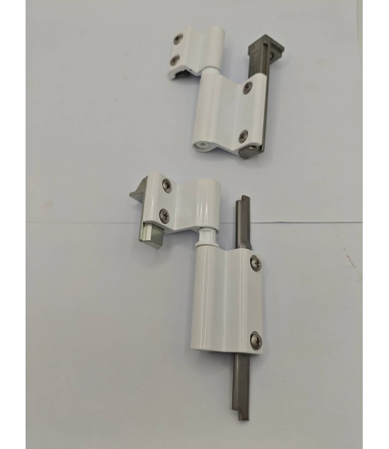 KIT BISAGRAS OSCILO GALICUBE SIMETRICA BLANCO | Herrajes HE