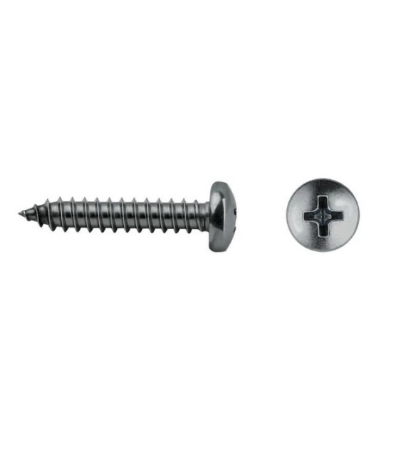 TORNILLO R/CHAPA CAB. ALOMADA DIN 7981 INOX A2 4.8X70 | Herrajes HE