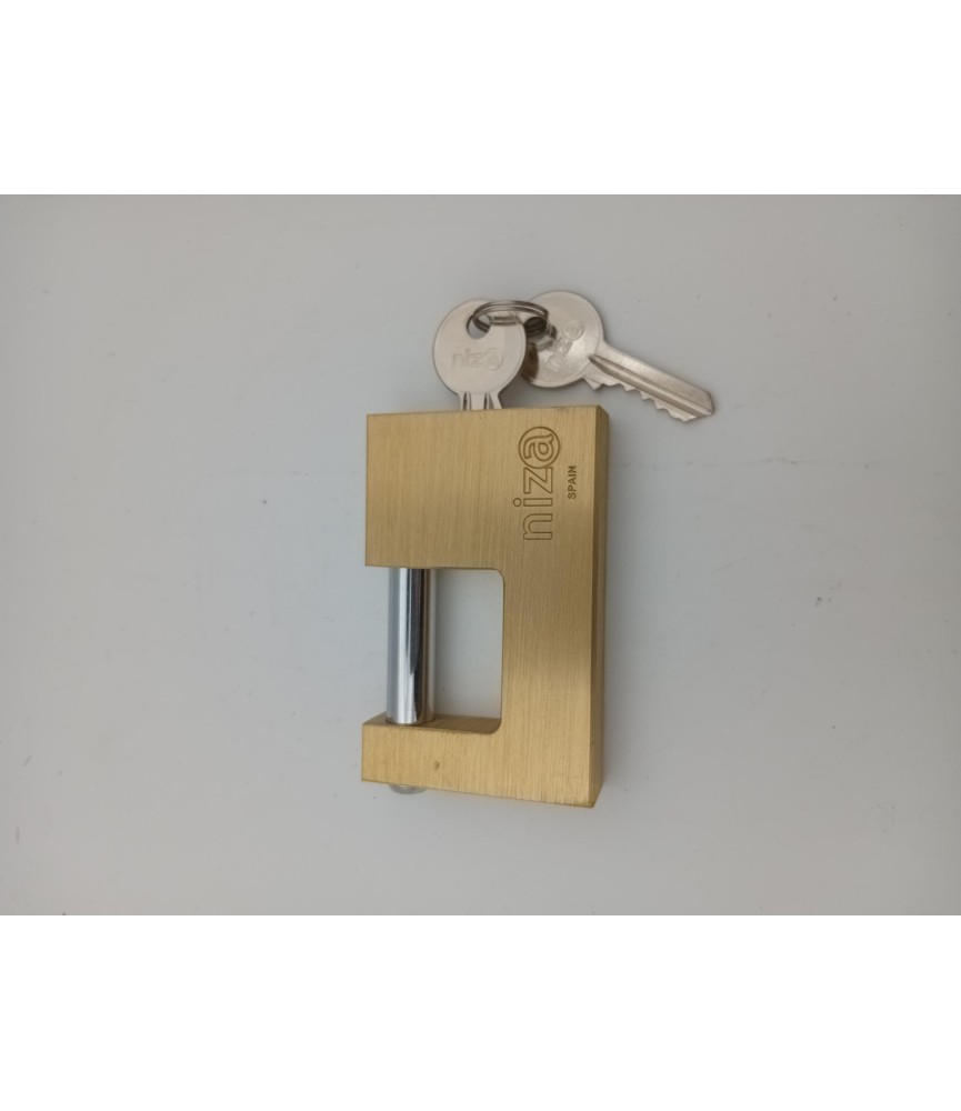 CANDADO NIZA 200-90 LATON REF-21314