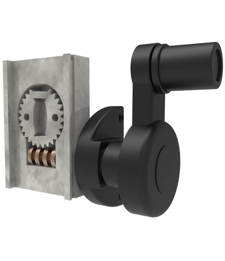 MANDO ROTATORIO DE MANIVELA NEGRO