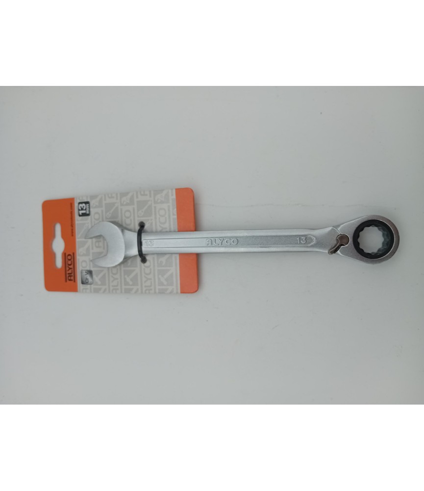 LLAVE COMBINADA CARRACA 13MM | Herrajes HE