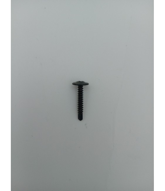 TORNILLO P/BROCA CAB. ALOM. C/ARANDELA DIN 75 HA 4.2X19 NEGRO | Herrajes HE
