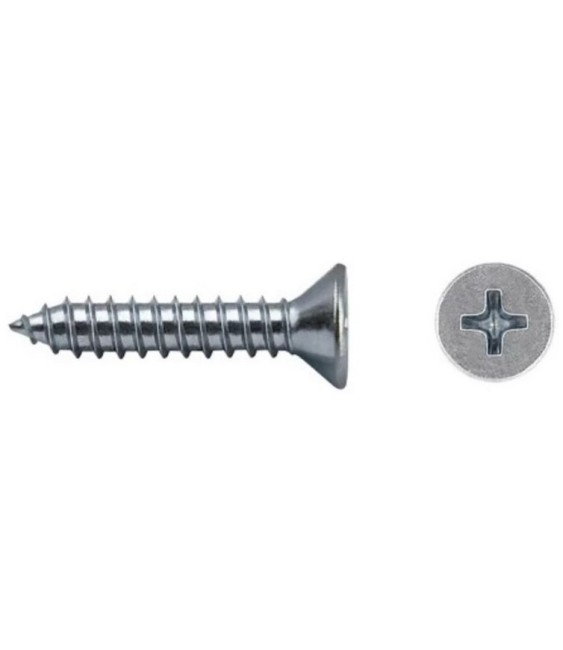 TORNILLO R/CHAPA CAB. AVELLANADA DIN 7982 4.2X32 INOX