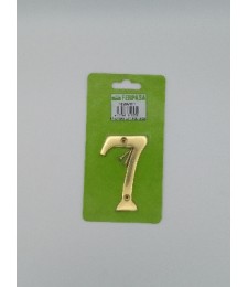 NUMERO LATON NÂº7 8CMS | Herrajes HE