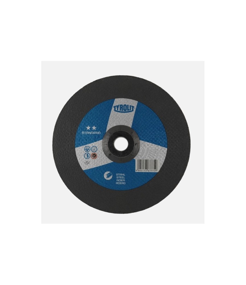 DISCO REPASAR HIERRO 115X6X22,2 STANDARD TYROLIT