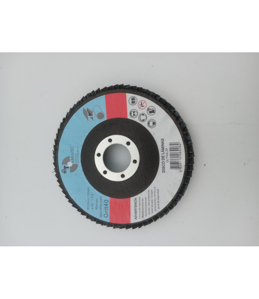 DISCO LAMINAS 115X22 Z 40