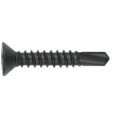 TORNILLO P/BROCA CAB. AVELL. DIN 7504P 4.2 X 38 NEGRO | Herrajes HE