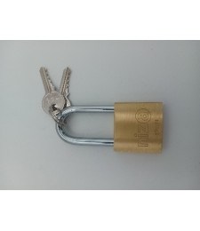 CANDADO NIZA ARCO LARGO AL-30 LATON REF-19844 | Herrajes HE