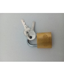 CANDADO NIZA ARCO CORTO AN-25 LATON REF-19836 | Herrajes HE