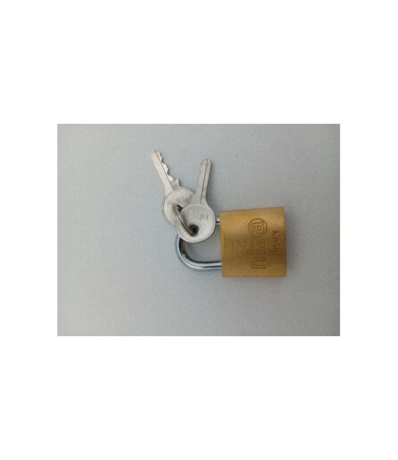 CANDADO NIZA ARCO CORTO AN-30 LATON REF-19837 | Herrajes HE