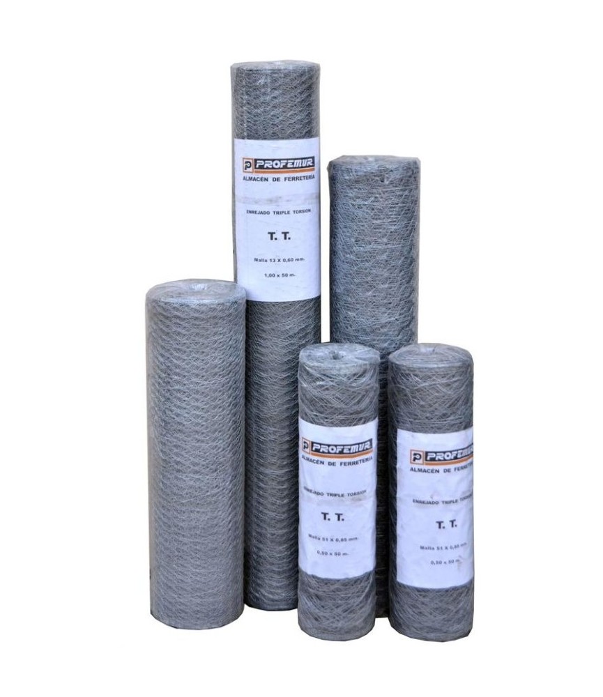 MALLA ELECTROSOLDADA 13X13  0.60 | Herrajes HE