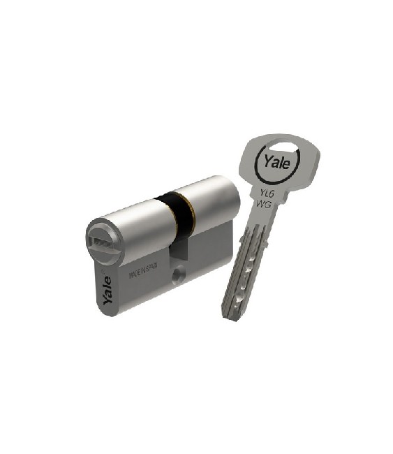 BOMBILLO YALE 30-50 SEGURIDAD NIQUEL LEVA LARGA CUELLO LARGO | Herrajes HE