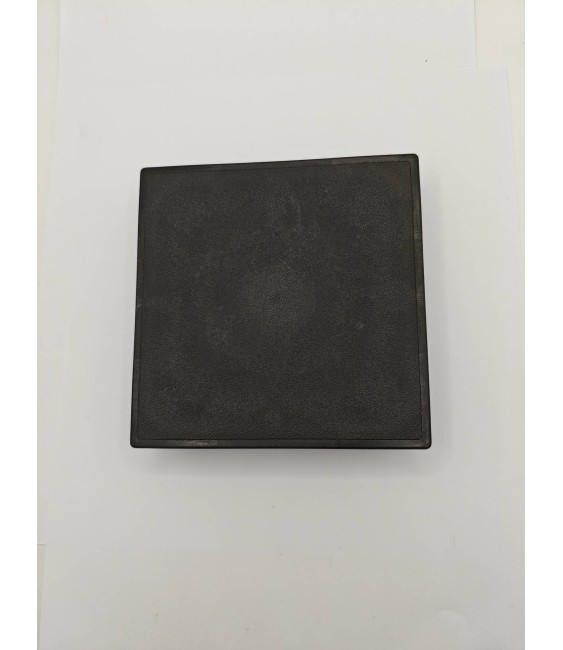 CONTERA CUADRADA 120X120 NEGRO