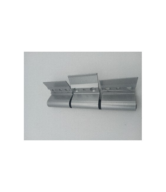 BISAGRA 3 PALAS 40X20 4020 PLATA