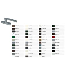 CREMONA GEA 2/P INT. 84-104MM BLANCO | Herrajes HE