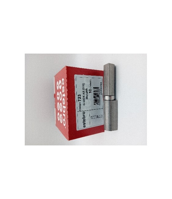 PERNIO GOTA AXIAL 20X120 INOX 316 RF.723