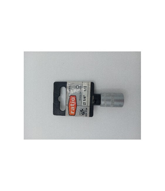 LLAVE VASO 1/4 12MM RATIO