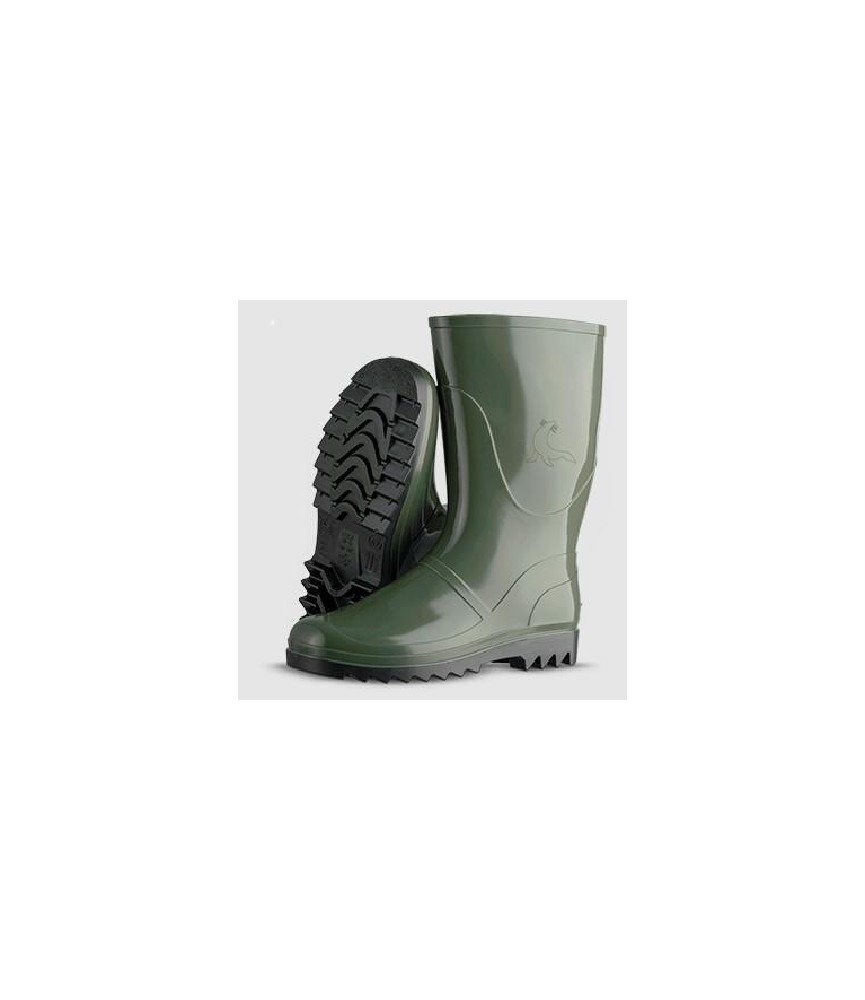 BOTA DE AGUA VERDE Y NEGRA T-40