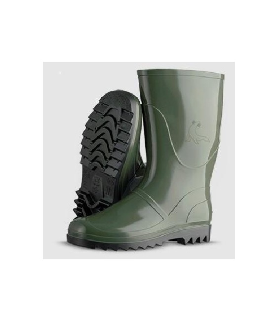 BOTA DE AGUA VERDE Y NEGRA T-41