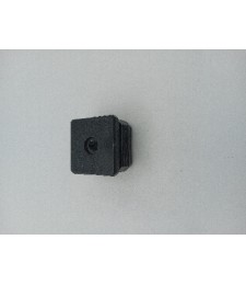 TAPON 25X25 NEGRO ROSCADA M8 | Herrajes HE