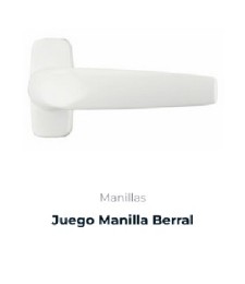 MANIVELA RECUPERABLE BERRAL BLANCA