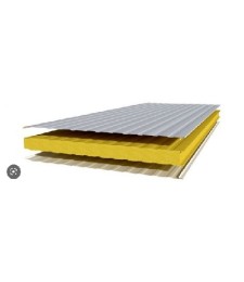 PANEL SANDWICH 2000X1000X20X0.8CC RAL 7016 RANURADO