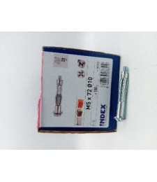 ANCLAJE INDEMOLL IN-CO TORNILLO ZINCADO 5X72 | Herrajes HE