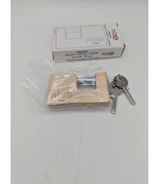 CANDADO NIZA PETACA 200-75 LATON REF-21313 | Herrajes HE