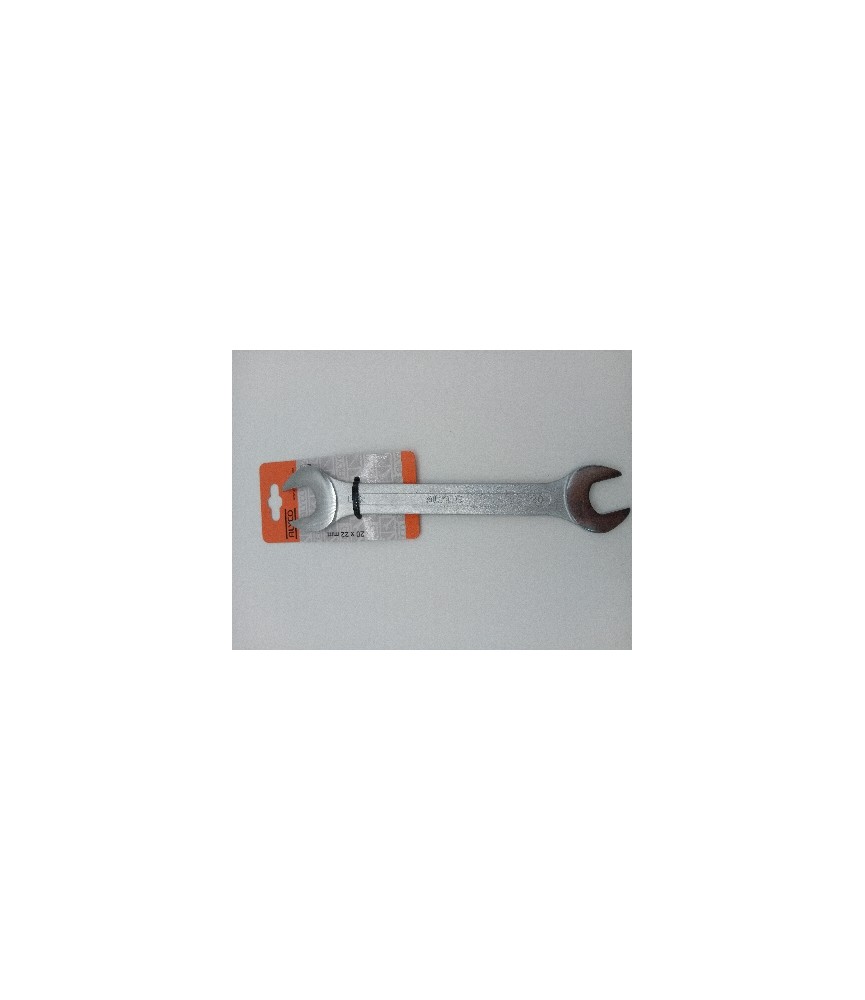 LLAVE FIJA DOS BOCAS CROMO KREATOR 20-22